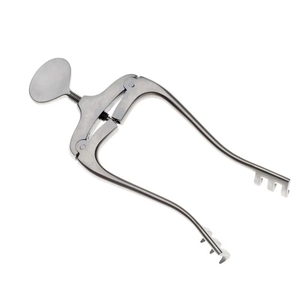 Retractor Jansen Premium - Retractor de Acero Inoxidable Reutilizable con Puntas Dentadas para Mastoides y Sitios Pequeños - Product Image 4