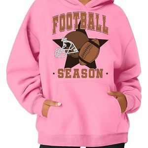 Sweat à capuche à manches longues imprimé rugby surdimensionné OEM personnalisé 100% pull en coton pour hommes sweat à capuche imprimé 3D pour hommes - Product Image 3