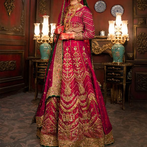 Lehenga de novia de diseñador con bordados, vestido de boda para mujer, ropa de fiesta, nuevo lehenga nupcial - Product Image 1
