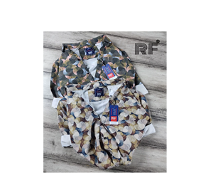 Chemises pour garçons RF Junior les plus vendues, dernier design, impression numérique, style décontracté chic, manches longues, en tissu de coton, vente en gros - Product Image 1