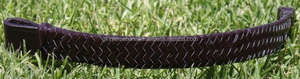 Brida de caballo de cuero trenzada, banda para cejas trenzadas - Product Image 4