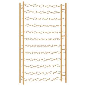 Estante para Botellas de Vino de Metal Dorado para 72 Botellas - Product Image 2