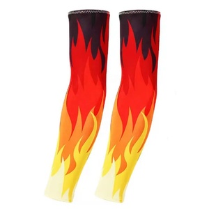 Manchon de compression personnalisé avec logo, manchon de sport par sublimation, protection UV, rafraîchissant, élastique, pour boxe, MMA, coude, vente en gros, OEM - Product Image 3