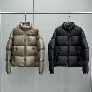 Nouvelle Arrivée Veste Coupe-Vent Rembourrée à Capuche Respirante à Col Rabattu pour Homme, Style High Street Printemps - Product Image 5