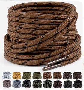 Lacets ronds de longueur personnalisée avec extrémités métalliques – Lacets de remplacement pour baskets et bottes - Product Image 1