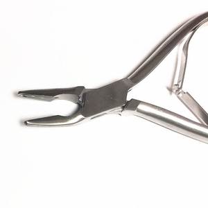 Pince de maintien et de pliage de fil orthodontique allemande de qualité supérieure en acier inoxydable durable, pointe lisse de 10 mm, outil de beauté pour sourcils - Product Image 6