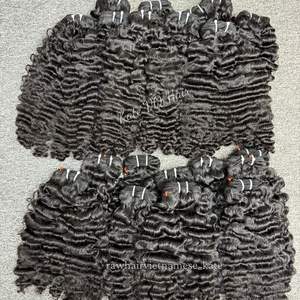 Extensiones de Cabello Virgen Vietnamita Rizado 3C 4C, Doble Trama, Doble Extracción, Permanente, Precio al por Mayor, Mejor Calidad - Product Image 5