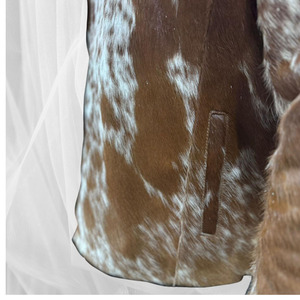 เสื้อแจ็คเก็ตหนังแท้ทำมือ Comfortex International สำหรับผู้ชาย หนังวัววินเทจ |   เสื้อแจ็คเก็ตบอมเบอร์สไตล์เรโทรคลาสสิก |   เสื้อคลุมสำหรับขี่มอเตอร์ไซค์ - Product Image 4