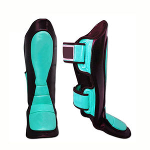 Espinilleras de Cuero Ligeras con Logotipo Personalizado de Alta Calidad al por Mayor, Marco de Acero al Carbono para Adultos, Muay Thai Profesional - Product Image 6