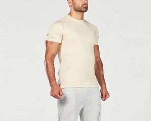 T-shirt décontracté pour homme, mélange de coton léger, manches courtes, coupe décontractée, doux, respirant, confort quotidien - Product Image 3