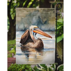 Drapeau de jardin multicolore Pelican Boîte aux lettres décorative & Patio Artwork Yard & Lawn Sign pour parterres de fleurs - Product Image 3
