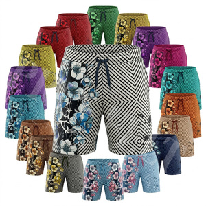Shorts de sport pour hommes à taille mi-haute, personnalisables avec impression par sublimation, design sur mesure, pour la course, la musculation et l'haltérophilie - Product Image 1