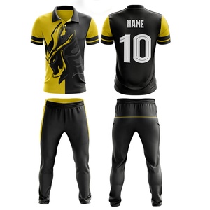 Customized Sublimation Cricket Kit Uniform Set for Men Adult Sizes Half Sleeve Cricket Shirt and <b>Pant</b> - Product Image 1
