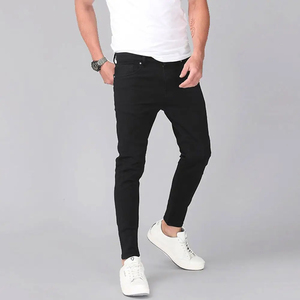 Pantalones Vaqueros Cargo de Mezclilla para Hombre, Estilo Urbano, 6 Bolsillos, Tallas Grandes, con Logotipos Personalizados, Precio Económico - Product Image 4