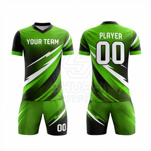 Conjunto Deportivo Personalizado para Hombre, Último Diseño, Ropa Deportiva de Alta Gama a Precio Accesible con Corte Automatizado, Uniforme de Fútbol - Product Image 3