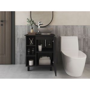 Vasque noire élégante Stites pour salle de bain - Product Image 1