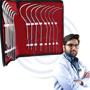 Kit de dilatador de acero quirúrgico para uso médico, juego de 15 piezas de alta calidad, alemán, ginecológico, certificado Ce, por DADDY D PRO - Product Image 4