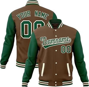 Veste universitaire de haute qualité pour équipes et marques, personnalisable avec nom et logo, veste élégante de style Letterman pour homme - Product Image 5