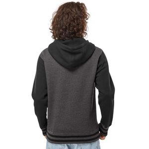 Men's Heavyweight Varsity <b>Zip</b> Hoodie Full <b>Zip</b> <b>Hooded</b> Sweatshirt Soft Warm Casual Jacket for Streetwear Sports and Daily Use - Product Image 2