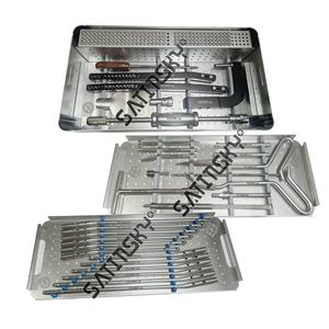 ชุดเครื่องมือซ่อมแซมภายนอกเครื่องมือผ่าตัดเกี่ยวกับศัลยกรรมกระดูกเครื่องมือสัตวแพทย์สำหรับการส่องกล้อง - Product Image 2