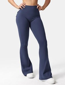 Women's Bootcut <b>Yoga</b> <b>Pants</b> High Waisted Flare Leggings with Rear Pocket for Workout - Product Image 6