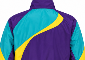 Conjunto Deportivo para Hombre con Capucha, Color Morado, Turquesa y Amarillo, Personalizable, Transpirable y Ecológico - Product Image 4