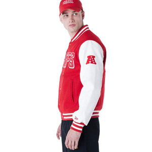 Vestes Letterman personnalisées à épaules tombantes, broderie, patchs en chenille, streetwear baseball, veste varsity pour hommes - Product Image 5