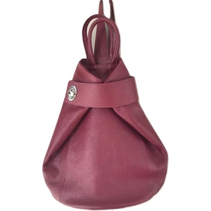 Mochila de Piel de Cabra Premium para Mujer, Textura Suave, Hecha a Mano, Estilo Casual, para Viaje, con Forma Relajada - Product Image 1
