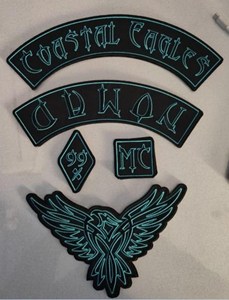 Custom <b>Iron</b>-<b>on</b> and Sew-<b>on</b> and Stick-<b>on</b> Fabric embroidery patch for <b>Clothes</b> and Caps with laser cutting - Product Image 3