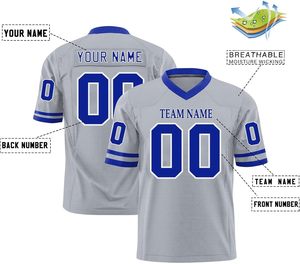 ผู้จัดจำหน่ายเสื้ออเมริกันฟุตบอลแบบขายส่ง ผ้ายืดผสมสแปนเด็กซ์ ระบายความร้อนได้ดี แห้งเร็ว สีและขนาดตามสั่ง ชุดทีมแบบกำหนดเองได้ ระดับมืออาชีพ - Product Image 6