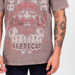 Camiseta al por mayor con lavado ácido para hombre, camisetas de hip hop personalizadas con logo, camiseta oversize personalizable para niños - Product Image 2