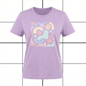 Camiseta Deportiva de Algodón de Alta Calidad al por Mayor, Camiseta de Verano para Mujer, Color Personalizado, Camisetas Personalizadas para Mujer, Servicio OEM - Product Image 1