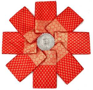 Sari indio de buena calidad, último modelo Banarasi de seda suave para bodas y fiestas, a precio de mayoreo, elegante y listo para usar. - Product Image 4