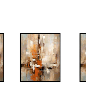 Abstract Digital Oil Painting Wall Art | HD Printable Artwork | Custom Size PDF Download - Product Image 1