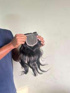 Cierre de Cabello Humano Remy Indio de Excelente Calidad con Alineación de Cutículas para Uso Prolongado al Mejor Precio del Mercado - Product Image 4