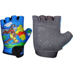 Guantes Deportivos Antideslizantes de Medio Dedo, de Nailon y Algodón Transpirable con Revestimiento de Poliuretano, Cierre de Tirón, Unisex, para Todas las Temporadas - Product Image 3