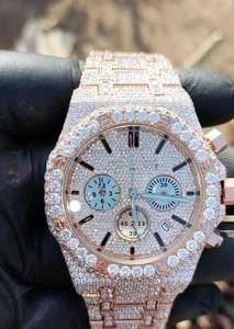 Export Quality Classic Diamond <b>Watch</b> for Women with Minimalist Dial and Adjustable Bracelet for Elegant Look Available For Sale - Product Image 2