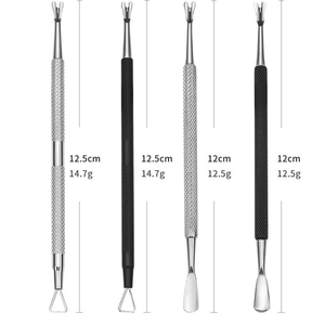 น้ำยาล้างเล็บเจล น้ำยาล้างเล็บแบบแท่งสแตนเลส ที่ดันหนังกำพร้า ทำความสะอาดเล็บ น้ำยาล้างเจลยูวี กำจัดหนังกำพร้า แบบสองด้าน - Product Image 4