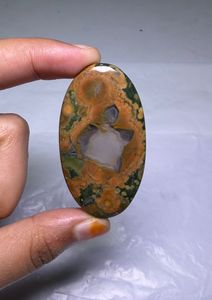Cabochon de jaspe rhylite 100 % naturel de haute qualité, pierre précieuse en vrac pour la guérison, jaspe en gros pour la joaillerie - Product Image 2