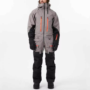 Traje de Esquí Unisex de Alta Calidad, Mono de Nieve Personalizado con Cierre de Cremallera - Product Image 3