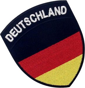 Parche Bordado con la Bandera de Alemania, para Coser o Planchar, Aplicación del Escudo Nacional Alemán - Product Image 3
