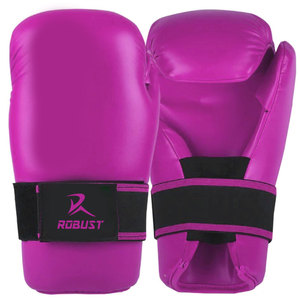 Guantes de Karate de Cuero para Práctica, Entrenamiento, Ejercicios y Protección de Manos con Diseño Antideslizante - Product Image 1