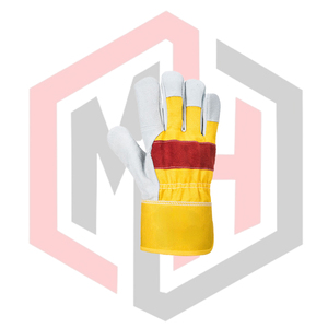 ถุงมือหนังคลาสสิกเสริมความแข็งแรงแบบตรง ขนาด 26 ซม. ป้องกันไฟฟ้าสถิต ปราศจากซิลิโคน ทนต่อการฉีกขาด สำหรับดับเพลิง นุ่ม ยืดหยุ่น - Product Image 3