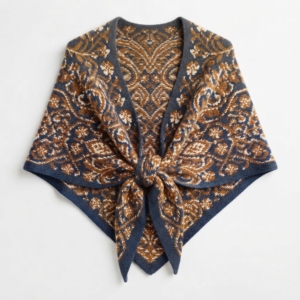 Châle tricoté chaud d'hiver de qualité supérieure pour femme, doux au toucher, style pashmina, écharpe, cape, pull, poncho, couverture, vente en gros usine - Product Image 1
