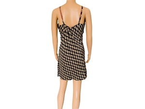 Women's Comfortable A-Line Knee-Length <b>Spaghetti</b> <b>Strap</b> Silk Dress Natural Sexy Cute Sweet Y2K Vintage Korean Summer Eco-Friendly - Product Image 2