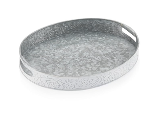 Venta al por mayor de metal galvanizado profesional de alta calidad de metal rodante bandeja de servicio de estaño personalizado para Catering y Hostelería - Product Image 3