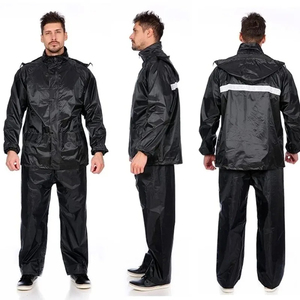 Traje Impermeable para Lluvia, Conjunto de Pantalones para Hombre, Ropa de Lluvia para Senderismo, Impermeable para Mujer, Cortavientos - Product Image 1