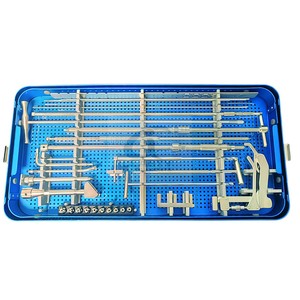 Juego de Instrumentos Quirúrgicos Ortopédicos de Acero Inoxidable, Sistema Manual de Fijación de Implantes para Trauma, Kit de Herramientas para Cirugía Ósea Reutilizable, CE - Product Image 4