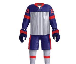 Uniforme de Hockey sobre Hielo de Primera Calidad, Ligero, Impreso, Transpirable, Antiarrugas, que Absorbe la Humedad, Totalmente Personalizado, Último Diseño - Product Image 6