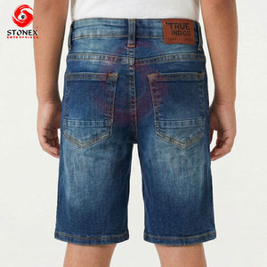 Shorts en jean déchiré pour homme, taille mi-haute, effet délavé, style streetwear, décontracté, été - Product Image 6